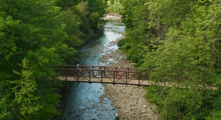 Optioneel mountainbiken in Stowe Vermont Optioneel mountainbiken in Stowe Vermont